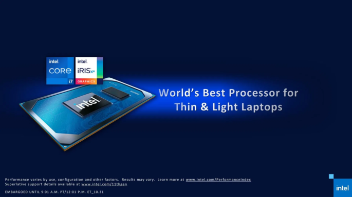 Las imágenes y especificaciones de esta nueva gráfica Intel Iris Xe Max