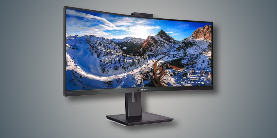 Philips 326P1H y el Philips 329P1H: monitores con acoplamiento USB-C y cámara web