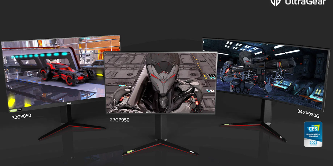 LG muestra tres monitores para juegos en CES 2021, incluido el modelo de panel 4K / 144Hz y compatibilidad con HDMI 2.1