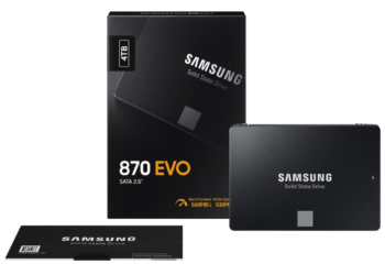 Samsung 870 EVO SSD con hasta 4 TB de memoria TLC de 128 capas