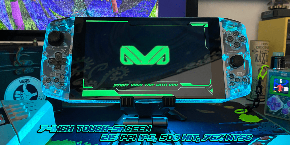 La consola portátil Aya Neo recaudó casi  1.5 millones en Indiegogo