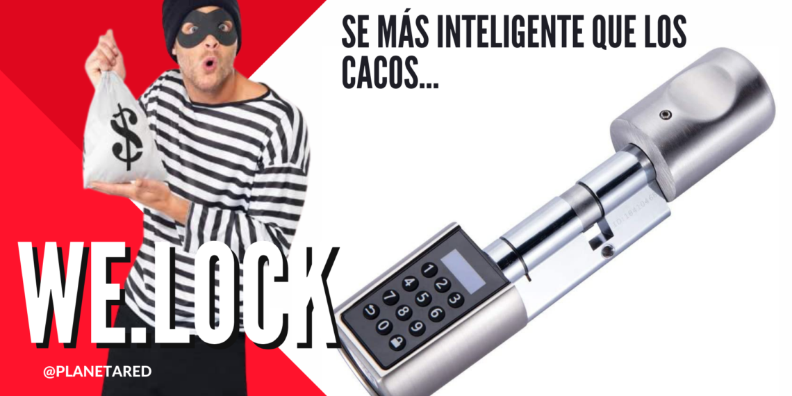 Una cerradura inteligente WE.LOCK