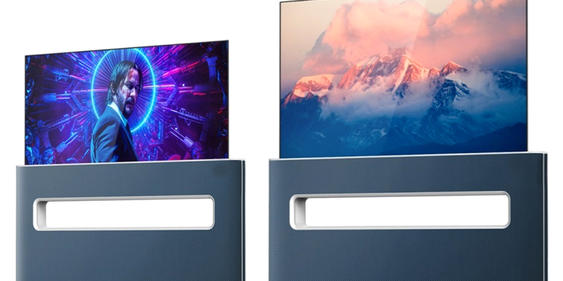 El televisor retráctil exclusivo de LG