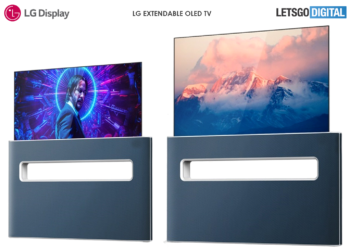 El televisor retráctil exclusivo de LG