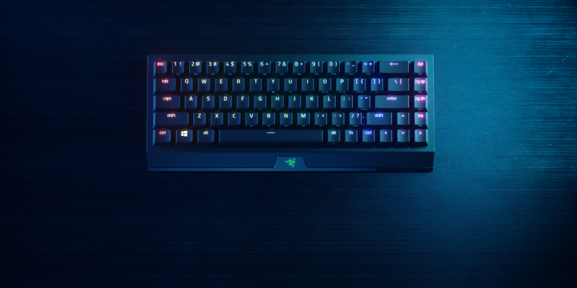 BlackWidow V3 Mini HyperSpeed, así es el nuevo teclado compacto de Razer