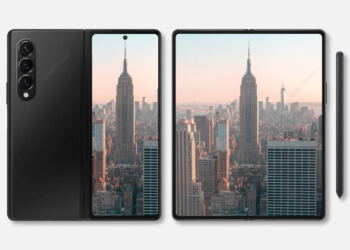 Samsung Galaxy Z Fold 3 render