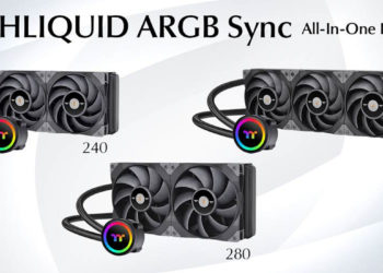 Thermaltake TOUGHLIQUID 240-280-360 ARGB Sync All-In-One Liquid Coolers