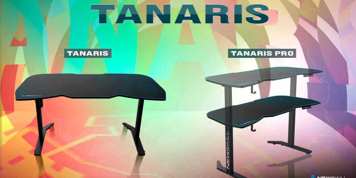 Newskill lanza dos nuevas mesas gaming Tanaris RGB y Tanaris RGB  PRO