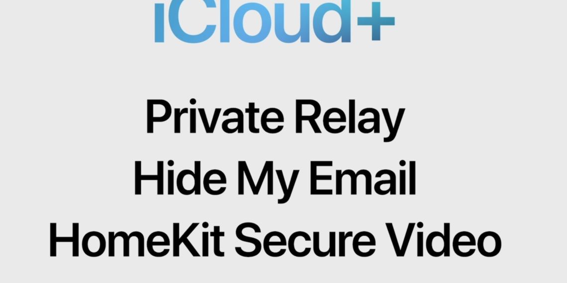 ICloud Plus ofrece a los usuarios de VPN, direcciones de correo electrónico privadas y almacenamiento ilimitado para cámaras HomeKit