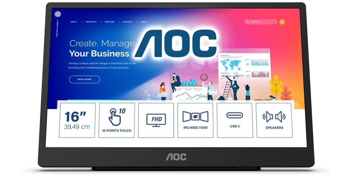 Monitor AOC 16T2