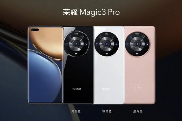 HONOR Magic 3, Magic 3 Pro, Magic 3 Pro + Especificaciones y características