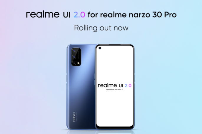 Realme Narzo 30 Pro 5G se actualiza a Realme UI 2.0 (Android 11)