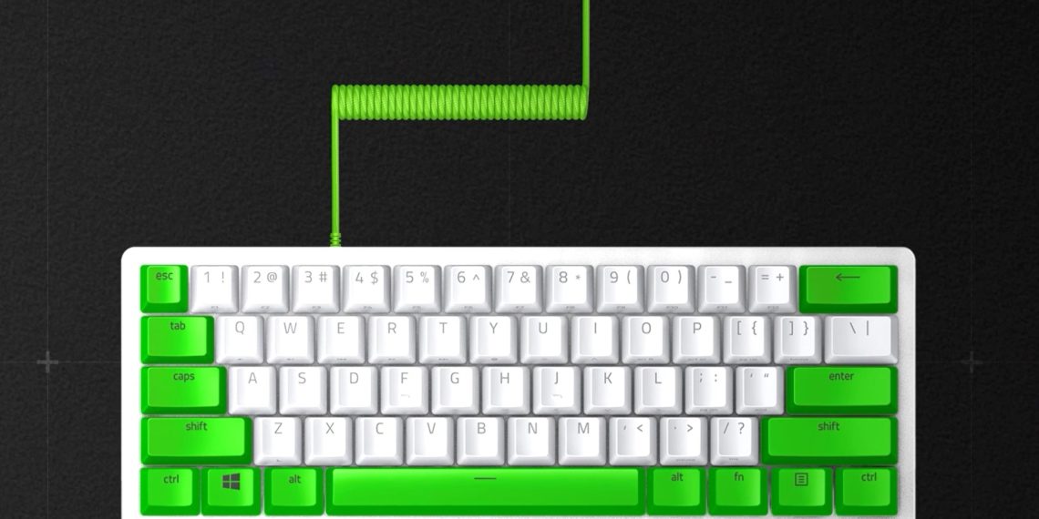 Razer Phantom Keycap, PBT Keycap + Cable enrollado y reposamuñecas ergonómicos, los nuevos accesorios para teclados gaming de Razer