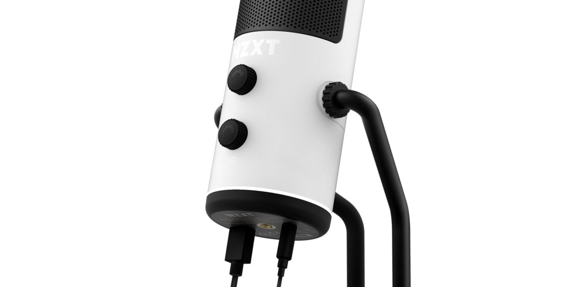 NZXT Capsule y Boom Arm, el nuevo micrófono y brazo de NZXT