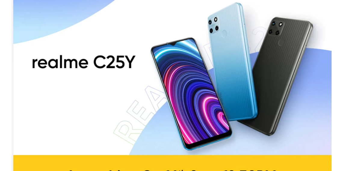 Realme C25Y verá la luz el 16 de septiembre