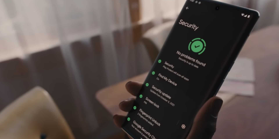 Pixel 6 sensor de huellas dactilares