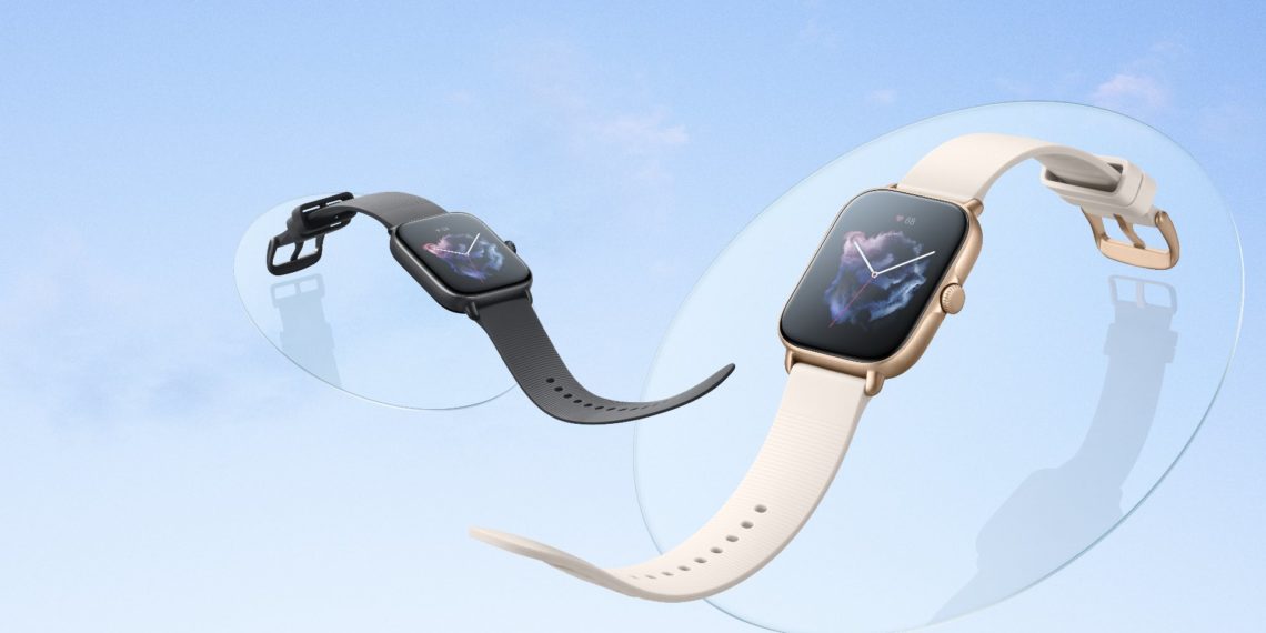 Amazfit GTS 3: Un elegante reloj inteligente con una gran pantalla y resistente al agua