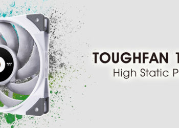 Thermaltake TOUGHFAN 12/14 White Edition, un nuevo ventilador de radiador de alta presión estática