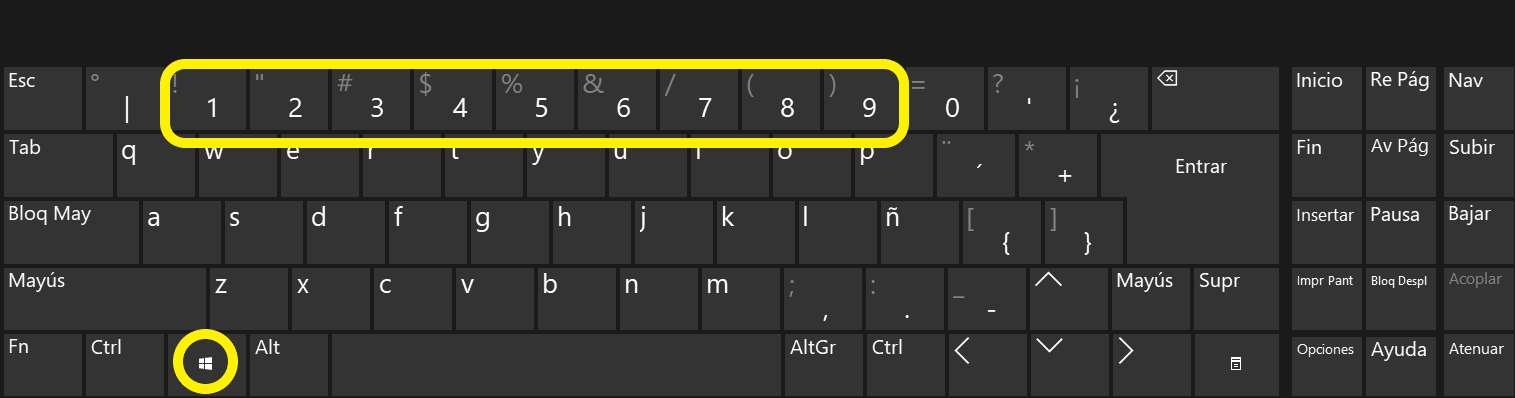 Trucos para Windows 10 con el teclado