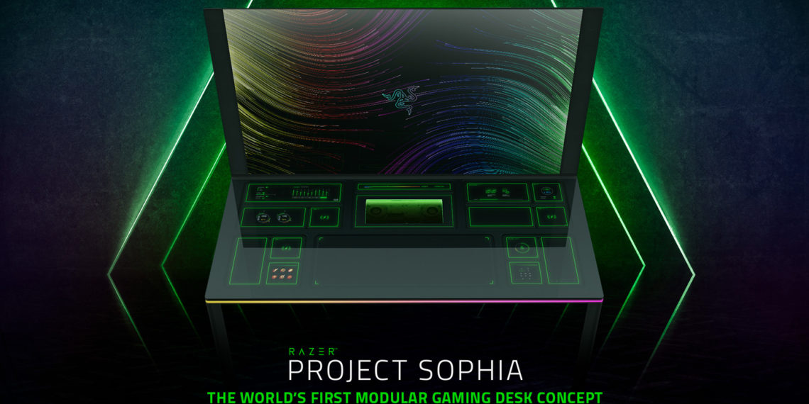 Project Sophia y la silla Enki Pro Hypersense, lo esencial para montar tu escritorio gaming Razer