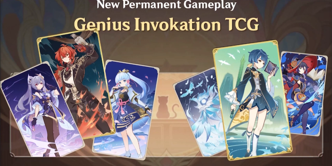 Genshin Impact confirma que incluirá un juego de cartas llamado Genius Invokation