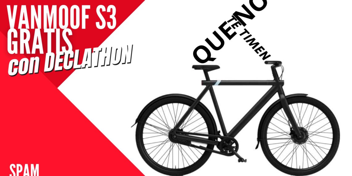 VanMoof S3 gratis con DECLATHON