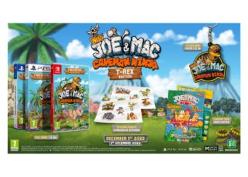 New Joe & Mac: Caveman Ninja, vuelve uno de los clásicos de las recreativas, disponible ahora para Nintendo Switch, PS4 y PS5