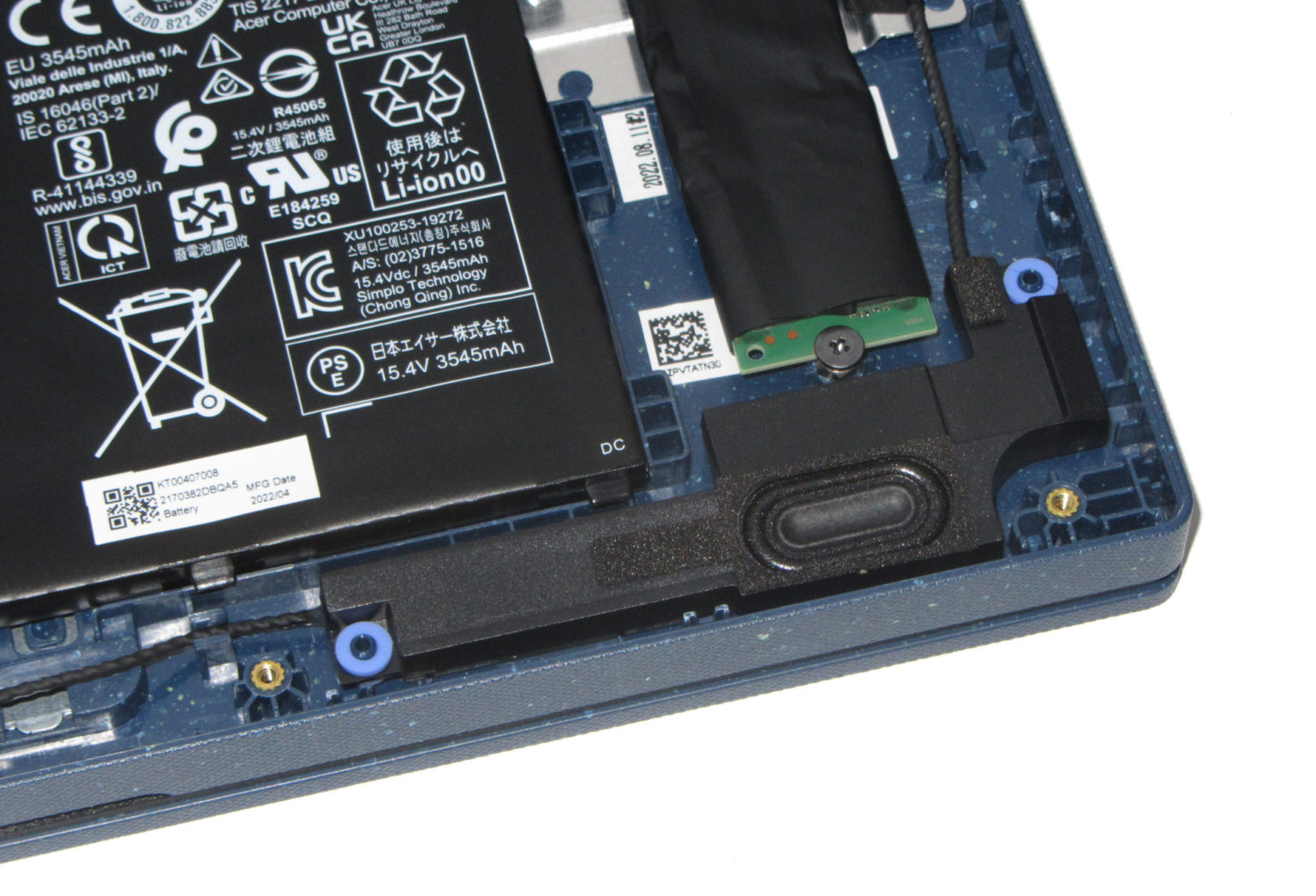 Ordinateur Portable Acer Aspire Vero AV14-51-509B - Intel Core I5 10ème Gén - 512 Go SSD - Windows 11