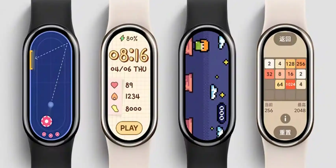 El diseño del Xiaomi Smart Band 8