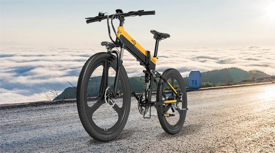 Bicicleta BEZIOR en un muelle