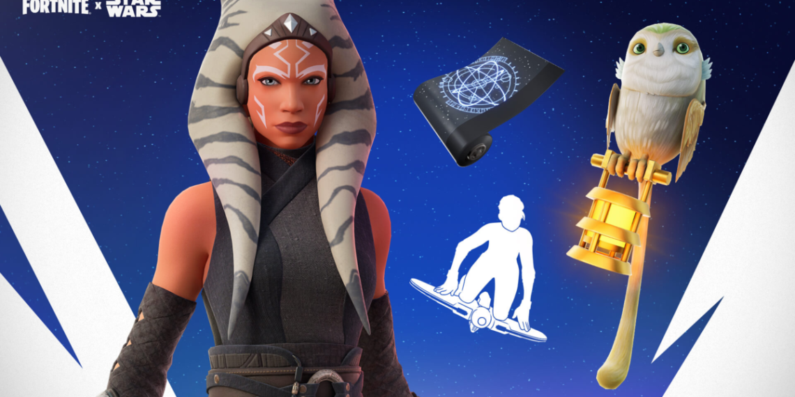 Fortnite 26.20: Ahsoka Tano, sables de luz y más, toda la información del parche