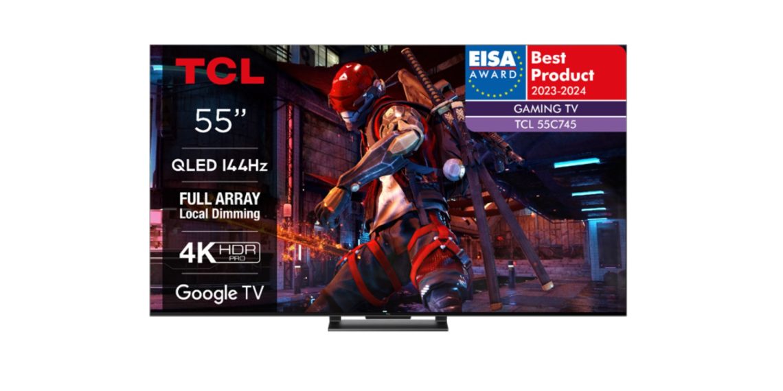 TCL QLED 4K TV 55C745