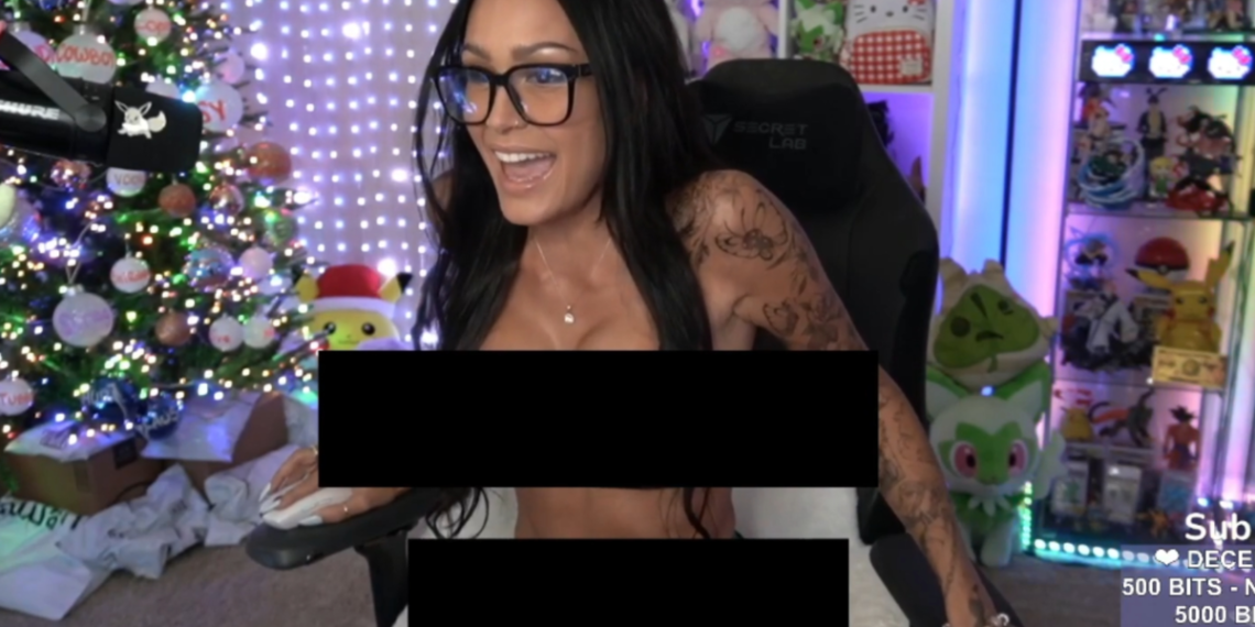 Twitch banea a una streamer por utilizar las franjas negras