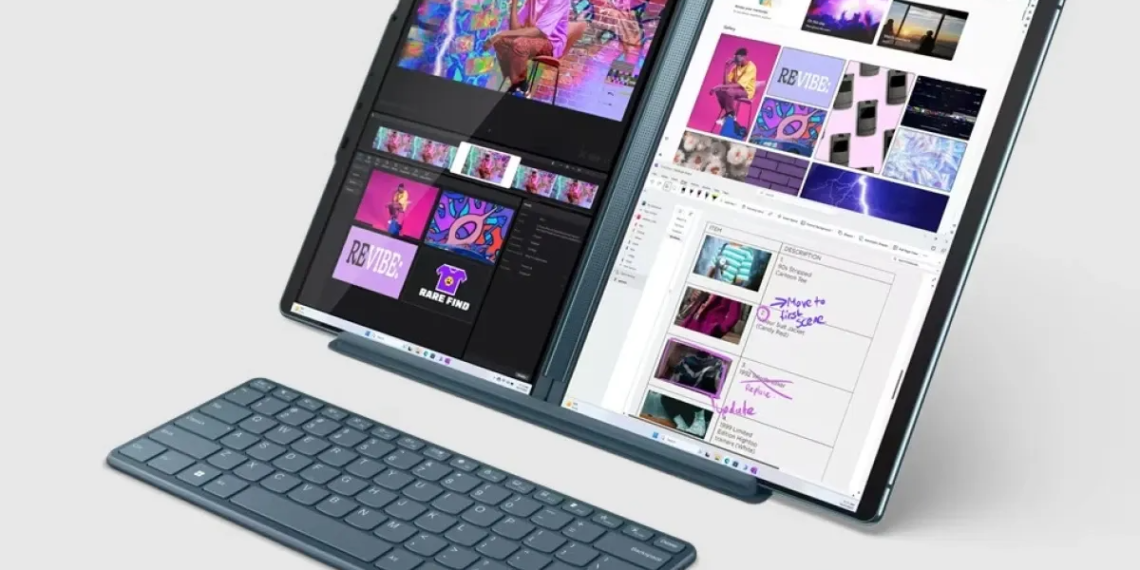 Lenovo Yoga Book 9: Portátil con dos pantallas OLED