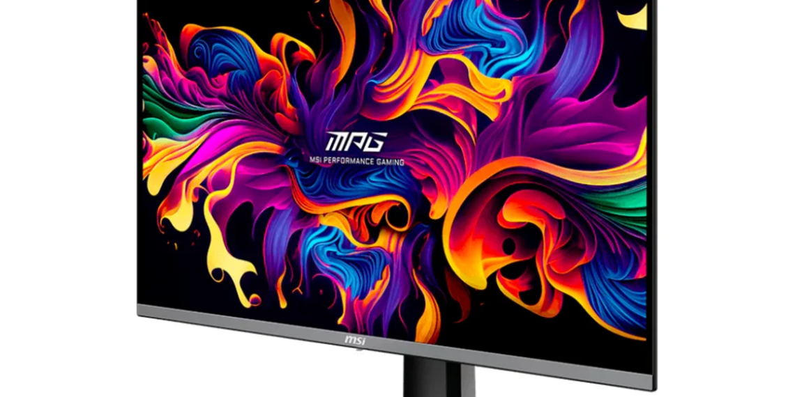 MSI MPG 321URX QD-OLED: Monitor para gamers y profesionales