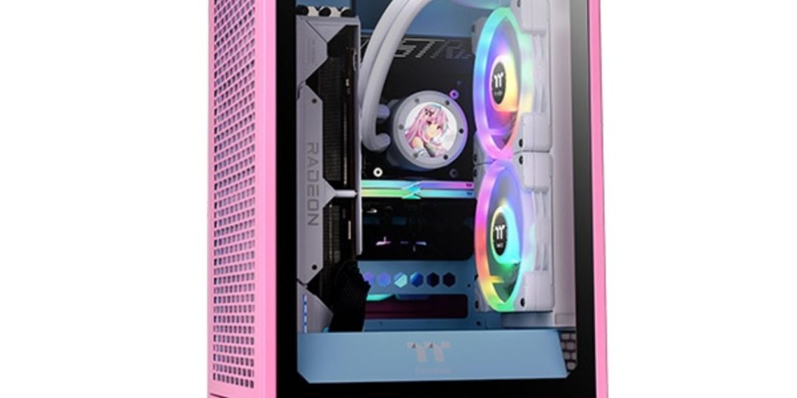 The Tower 200 Bubble Pink Mini Chassis