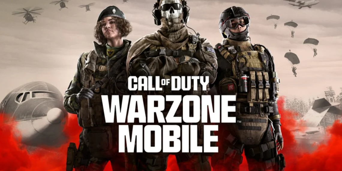 Captura de pantalla del mapa de Call of Duty: Warzone Mobile