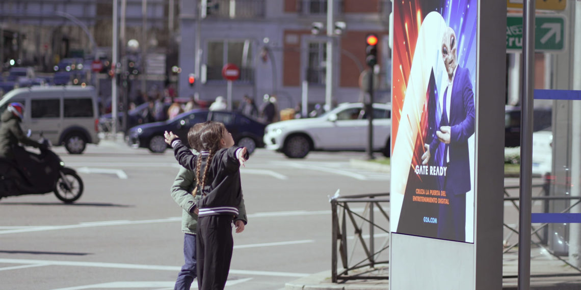 G2A llena Madrid con publicidad con Realidad Aumentada
