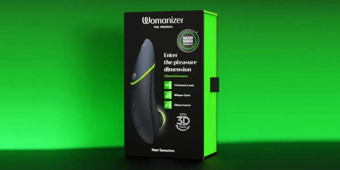 Womanizer y Razer Sensa HD Haptics