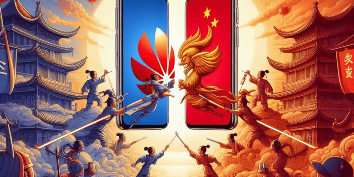 Huawei Desafía a Apple y Domina el Mercado Chino