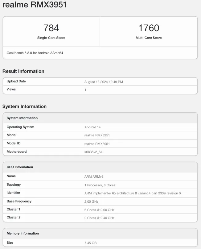 El Realme 13 5G podría superar a su predecesor con un procesador más potente y nuevas características. ¡No te pierdas los detalles!