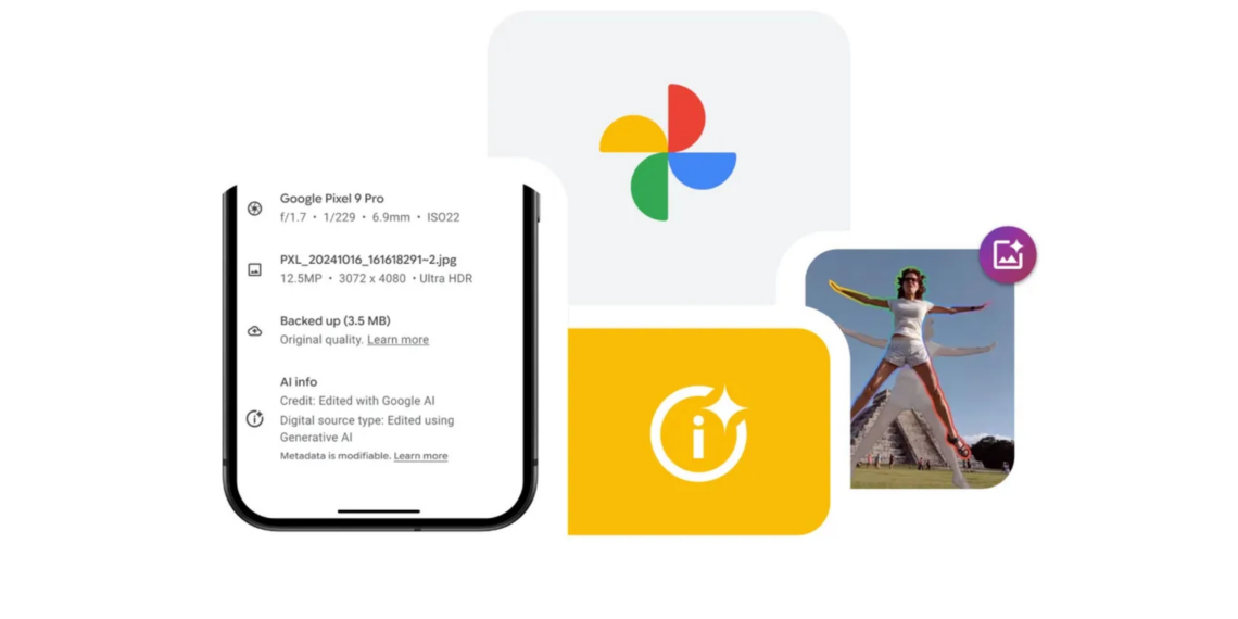 Google Photos revela las ediciones con IA
