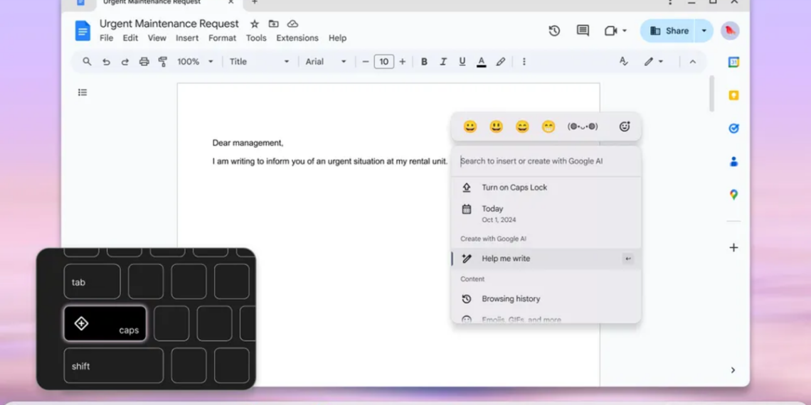 Google integra un botón dedicado a la IA en sus Chromebooks