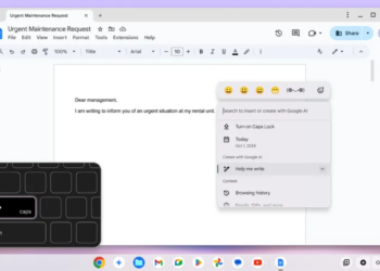 Google integra un botón dedicado a la IA en sus Chromebooks