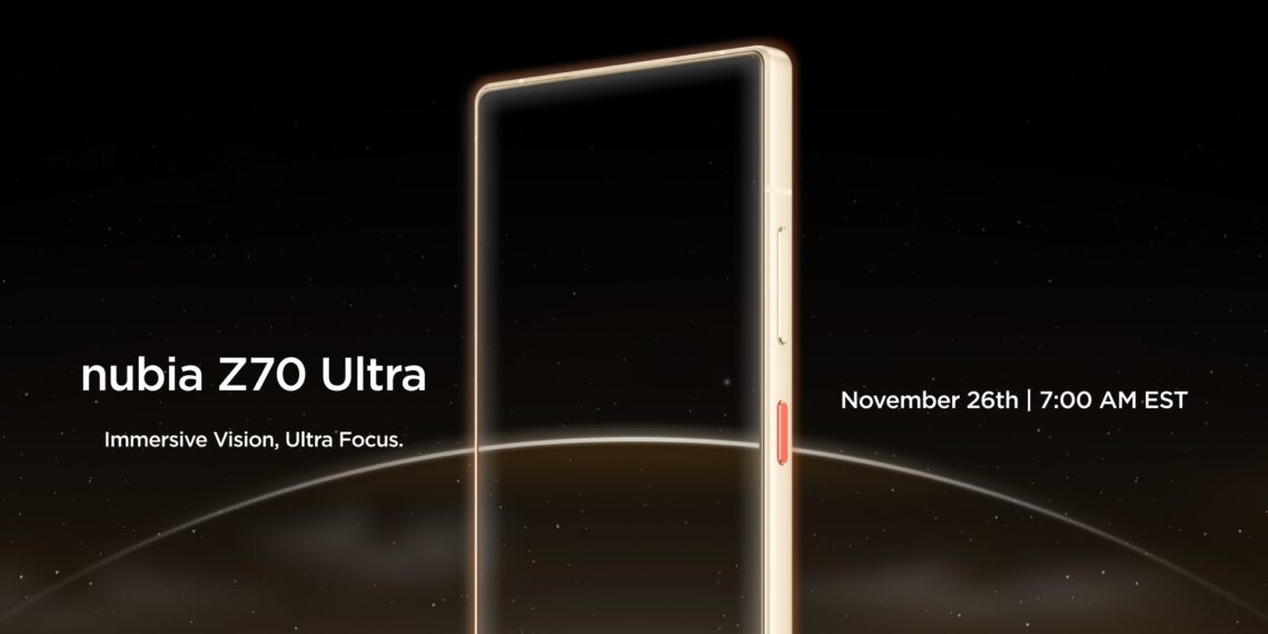 Smartphone nubia Z70 Ultra