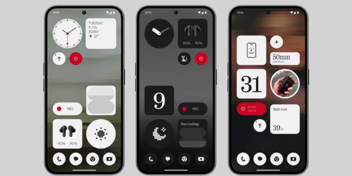 Nothing OS 3.0: Personaliza tu móvil como nunca antes