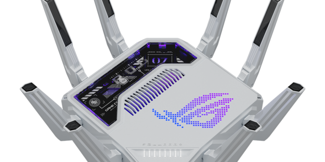 ASUS ROG presenta routers WiFi 7 con IA