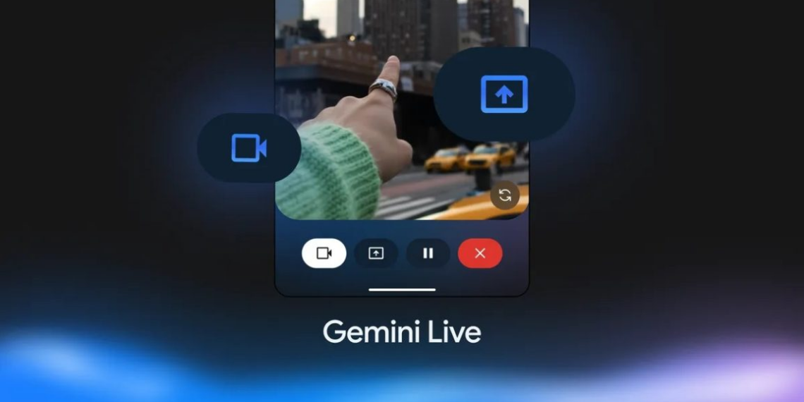 Gemini Live ahora permite compartir pantalla gratis en Android