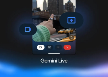 Gemini Live ahora permite compartir pantalla gratis en Android