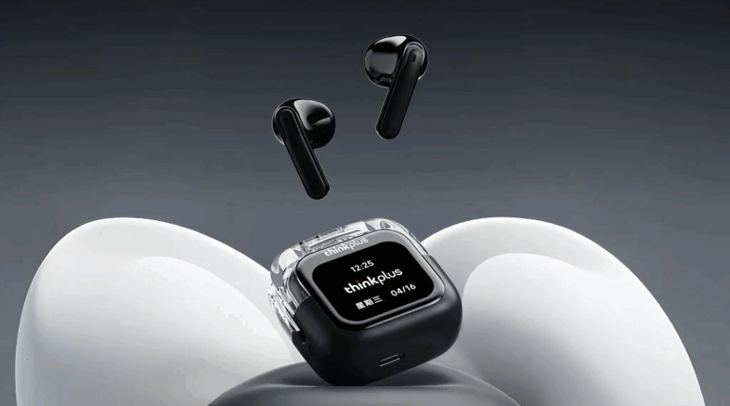 Lenovo LP70 Pro: auriculares con pantalla táctil, sonido 360° y 30 horas de batería